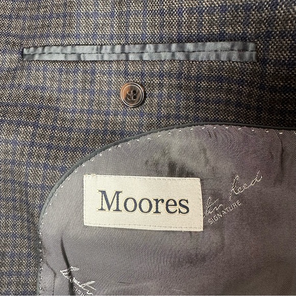 AUSTIN REED Signature Men's Sport Coat 100% Wool Blazer Size 42R - Picture 8 of 11